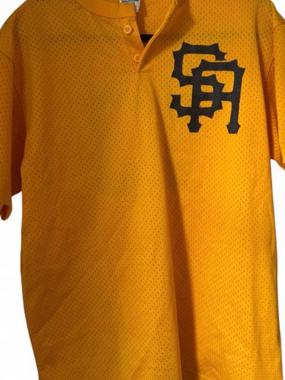 Men's Yellow Collared Jersey